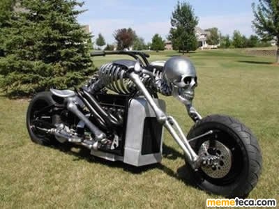 Skeleton Harley