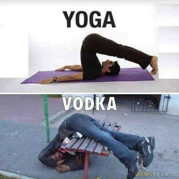 Yoga-Vodka.